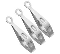 Beaupretty Diseño Inoxidable Pescado de Acero de Espinas para 3 Piezas Ergonómico para Extracción de Pelo en y