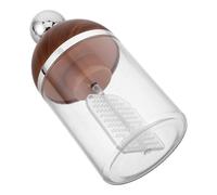 Beaupretty Dispensador Eléctrico de Espuma Diseño Nogal, Espumador Facial Automático Portátil, Limpiador Espumoso para Gel de Baño y Champú, Ahorro de Producto para Uso en Hogar y Viajes