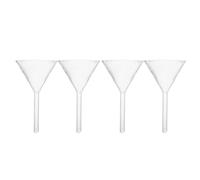 Beaupretty Embudo de Transparente con Vertido y Compatibilidad para Lámparas de, Pack de 4 Unidades Adecuado para Camping y Uso Diario