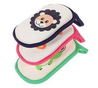 Beaupretty Esponja De Baño Para Recién Nacidos 3 Pcs De Dibujos Animados Gancho Esponja Suave Para Baño De Niños Limpieza y Divertida