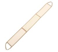 Beaupretty Esponja Exfoliante Corporal De Lufa Grande Doble Cara 1 Unidad Beige Borde Marrón Larga Para Ducha Cuidado Corporal y Exfoliación Profunda Para Mujeres y Hombres