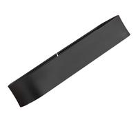Beaupretty Estante Adhesivo de Pared para Baño y Cocina, Soporte de Almacenamiento de Aluminio Negro 60 Cm, Estantes Metálicos Drenaje Antideslizante para Cepillos de Dientes y Botellas