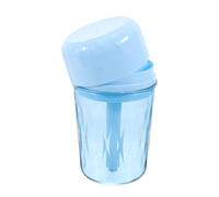 Beaupretty Estante para Guardar Cepillos de Dientes de Viaje Organizador de Plástico para Cepillos de Dientes y Pasta Vaso de Enjuague Bucal para Baño de Viaje