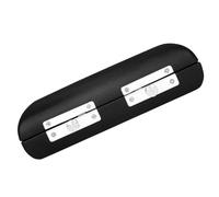 Beaupretty Estuche Compacto para Boquillas de Flauta Caja de Almacenamiento de Cabezales de Flauta de Cuero Protector Plateado Accesorio Portátil para Músicos