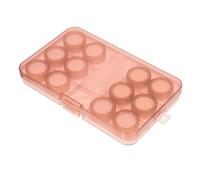 Beaupretty Estuche Organizador para Lentes De Contacto Transparente 6 Compartimentos Pequeño y Portátil Material Seguro para Uso Diario Viajes Bolsillo