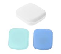 Beaupretty Estuche para Lentes de Contacto 3 Juegos Material PP Pinzas y Botella de Solución a Prueba de Fugas Color Aleatorio Ideales para Viajes y Uso en Casa