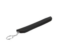 Beaupretty Estuche Pequeño para Lápices De PU Gris, Compacto y Ligero para Niñas, Cremallera Protector Resistente, Organizador Práctico para Viaje y Uso Diario