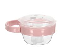 Beaupretty Estuche Porta Chupetes para Bebés Diseño Rosa, Material Pp Protector sin Rebabas, Caja Portátil Adecuado para Viajes y Almacenamiento Higiénico