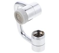 Beaupretty Extensor de Grifo Cocina de Cobre Diseño Giratorio y Modo Dual, Accesorio Multifunción para Lavado de Rostro y Ojos en Fregadero