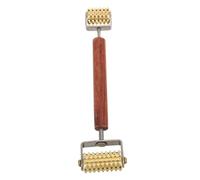 Beaupretty Face Roller para Mujeres con Mango de Madera Ergonómico Masajeador Facial V-shape Multifuncional para Cuidado Piel y Levantamiento Portátil y Compacto para Uso Diario y Viajes