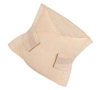 Beaupretty Faja Posparto Ajustable para Abdomen, Mujer, Poliéster Khaki | Compresión Regulable, Malla Hueca Elástica, Banda Frontal Interior, Uso tras Parto Natural o Cesárea