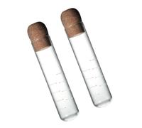 Beaupretty Filtro de Infusor de Té Transparente 2piezas Tapón de Corcho Resistente para Hogar y Restaurante, Accesorio Sintético Duradero para Taza