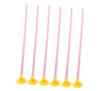 Beaupretty Flechas Niños 42Cm Set de 6 Piezas de Arco y Plástico Resistente Colores Brillantes para Juegos Interiores y Exteriores