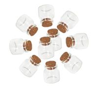 Beaupretty Frascos Vacíos para Recuerdos de Dientes 10Ml para Mini Botellas de Tapa Almacenamiento Multiusos para Cabello y Dientes de Portátiles 10 Piezas