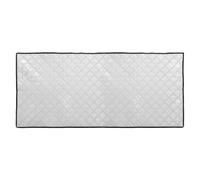 Beaupretty Funda Aislante para Congelador Horizontal de Papel de Aluminio, Cubierta Térmica Resistente al Sol y Polvo, Protección contra Altas Temperaturas para Congeladores Exteriores