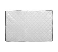 Beaupretty Funda Aislante para Congelador Horizontal Exterior, Cubierta Antipolvo y Protector Solar Lámina de Aluminio, Tamaño 140x75 Cm, Adecuado para Refrigeradores y Congeladores