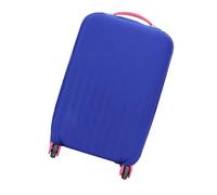 Beaupretty Funda de Equipaje Elástica Azul para Maletas Ruedas 26-30 Pulgadas, Protector de Maleta Antidespolvoreo para Viaje, Cubierta Ajustable para Trolley L