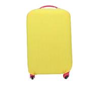 Beaupretty Funda Elástica para Maleta de Viaje Protector Lavable y Antidesgaste para Trolley Amarilla Resistente Polvo y Arañazos