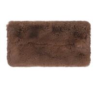 Beaupretty Funda Térmica Portátil para Calentar Manos Invierno, Manguito Calentador de Piel Sintética Grueso y Cómodo, Color Diamante Marrón Chocolate, Accesorio Adecuado para Actividades