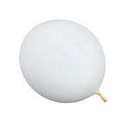 Beaupretty Globo Meteorológico de Látex Blanco para Investigación Meteorológica Máxima Visibilidad y Herramienta Estable para Ocasiones Festivas y Decoraciones