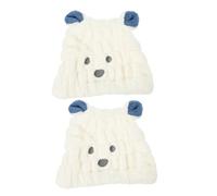Beaupretty Gorro De Baño De Microfibra Para Niños Y Niñas Juego De 2 Toallas Para Secar El Cabello