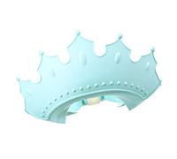 Beaupretty Gorro de Baño Material Tpe Ligero Diseño Ajustable para Niños Que Protege Ojos y Oídos en Forma de Círculo Durante el Lavado del Cabello