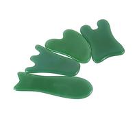 Beaupretty Gua Sha Facial y Corporal De Aventurina 4 Tablas Material Sintético Duradero y Suave