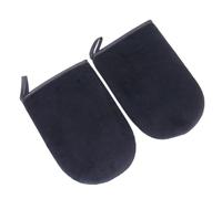 Beaupretty Guantes Autobronceadores 2 Piezas Tamaño Único Aplicadores Autobronceador Cómodos para Piel sin Sol Uso Corporal Negro