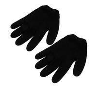 Beaupretty Guantes de Gel Hidratante Negros para Manos Secas Tejido Cómodo, Reparación Calmante y Fáciles de Usar, Ideales para Uso en Casa Viaje