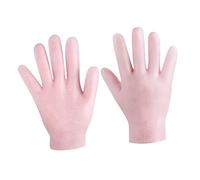 Beaupretty Guantes Hidratantes para Manos Secas de Mujer Antideslizantes y Elásticos Exfoliante para Suave y Nutrida Casa Rosa