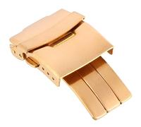Beaupretty Hebilla de Conexión Cierre Resistente y Fácil de Instalar para Correa de Reloj de Acero Inoxidable Dorado para Pulseras de Reloj de Acero