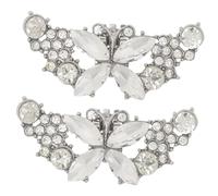 Beaupretty Hebillas Para Zapatos De Novia Clips Para Zapatos Joya De Desmontables Para Decoración De Accesorios Para Bodas y Fiestas