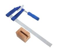 Beaupretty Herramienta Manual de Prensa de Trastes Azul Ligera y Fácil de Operar Accesorio de Madera para Guitarra Eléctrico para Artesanía