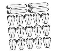 Beaupretty Herramientas para Almohadillas Bronceadoras Antideslizantes 25 Pares Desechables de Salón para Uso Portátil Higiénico y Seguro para Mujeres en Casa