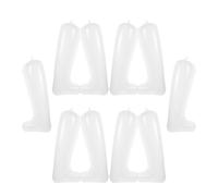 Beaupretty Hormas para Botas Altas Inflables, Moldeadores de Botas de Pvc Grueso 32 Cm, Soporte Ajustable para Mantener Forma Vertical, 5 Pares para Cuidado y Organización de Calzado