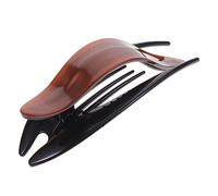 Beaupretty Horquilla de Forma de Golondrina Grande de Pinzas Planas Antiarrugas para Mujer Horquilla Francesa para Cabello Fino para Uso Diario y Ocasiones Formales