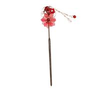 Beaupretty Horquilla Hanfu Perlas Para El Cabello Palillos De Pelo Horquillas Para Moños Palo De Pelo Joyas Para El Cabello Pasador De Pelo Cuentas Para El Cabello Accesorios Ácido Acético
