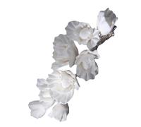 Beaupretty Horquilla Pelo de Flores de Novia en Color Hecha a Mano, Accesorio Floral de Arcilla Polimérica, Pinza Ligera y Delicada para Boda, Dama de Honor y Fiesta, Joyas Cabello