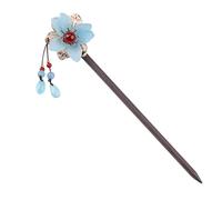 Beaupretty Horquilla Pelo Retro Cuentas de Ágata Accesorio para Mujeres 1 Pieza Diseño Clásico para Peinados Elegantes Tocado