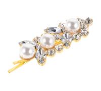 Beaupretty Horquillas de Perlas Cabello 2 Piezas Pinzas para Cabello Fino Diseño Elegante Accesorios para Novias para Bodas Obsequios Pinzas Decorativas Perlas