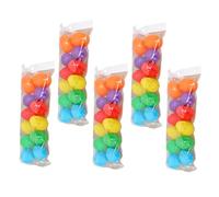 Beaupretty Huevos de Pascua de Plástico Abiertos 6x4 Cm, Set de 96 Unidades, Cáscaras de Huevo de Imitación para Manualidades, Decoración de Pascua y Actividades Infantiles