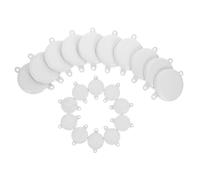 Beaupretty Impermeables para Bidones de Aceite de 200l para Juego de 10 Tapas de Hierro, Sellado Seguro y Resistente para Uso Industrial y Agrícola