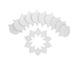 Beaupretty Impermeables para Bidones de Aceite de 200l para Juego de 10 Tapas de Hierro, Sellado Seguro y Resistente para Uso Industrial y Agrícola