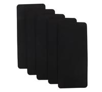 Beaupretty Inserto Moldeador Base Bolso Mano de Fieltro Negro Grande 37,5x17,8 Cm, Soporte Interior Doble Capa, Base Acolchada Antimoho para Organizador, Pack 5 Unidades, Adecuado para