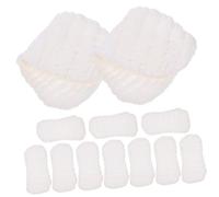Beaupretty Insertos De Pañal De Tela Para Ñiño, 10 Piezas Lavables y Reutilizables, Absorbentes De Algodón Para Prevenir Fugas, Adecuados Para Recién Nacidos