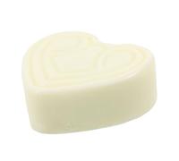 Beaupretty Jabón en Barra Hidratante Cuidado Facial en Forma de Corazón, Barra Pequeña de Jabón Natural Ácido Hialurónico y Seda, para Hombres y Mujeres, Uso Diario en Rostro y Manos