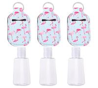 Beaupretty Juego de 3 Botella de Perfume 30ml Botella Vacía Portátil Neopreno Rellenable Tapa, Portátil, para Colgar en Bolsas y Llaves, para Favores de Fiesta y Calcetines Navideños