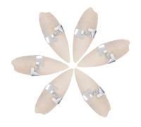 Beaupretty Juego De 6 Juguetes para Masticar Hueso De Sepia Hueso De Abrazo Accesorios para Pecera Juguete para Mascotas Reptil Mordedura De Hueso Periquito Hueso De Sepia Mordedura