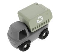 Beaupretty Juguete Camión de Basura para Empuje por Fricción Modelo de Vehículo de Ingeniería Plástico Diseño Ergonómico para Desarrollo Motor Pequeños