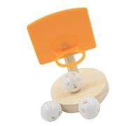Beaupretty Juguete De Baloncesto para Aves Actividad y Ejercicio para Periquitos y Loros Anillo De Entrenamiento para Desarrollo De Inteligencia Fácil De Instalar y Usar